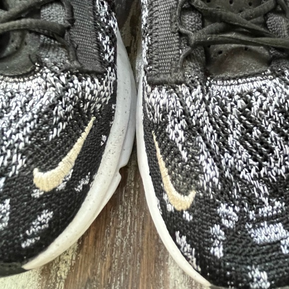 Nike SuperRep Go 3 FlyKnit Next Nature Woman’s Size 9. Black/white/silver. - Picture 3 of 14